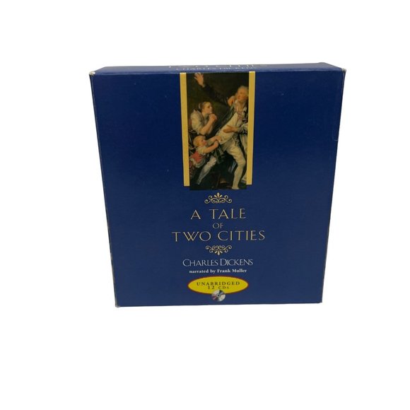 Charles Dickens A tale of Two Cities 12 CDs Unabridged Frank Muller Narrator Sta